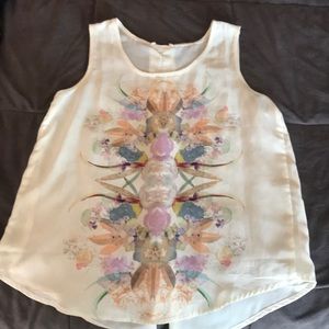 Ivory flower tank